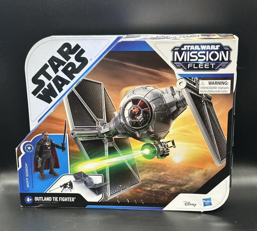 Star Wars Mission Fleet Moff Gideon Action Figure Outland TIE Fighter Hasbro